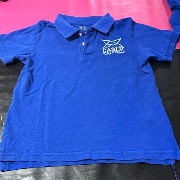 Coral Academy Blue Size Medium 7/8 shirts. Bundle of 4. - Picture 2 of 6